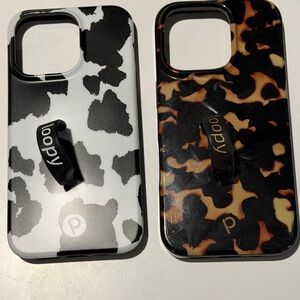Loopy Case Cow Print and Tortoiseshell Phone Cases for iPhone 13 Pro